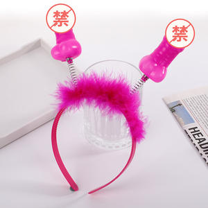 Diadema con Forma de Pene para Despedida de Soltera, Cosplay, Diadema Sexy Rosa con Forma de Pene, Juguetes para Despedida de Soltera, Decoraciones para Fiesta de Futura Novia - Product Image 6