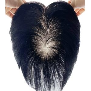 Perruque pour homme Xuchang <span class=keywords><strong>MY</strong></span>-253, extension capillaire à aiguille, service complet, ligne frontale pré-éclaircie, dentelle à boucle, tricotée à la main, entièrement faite - Product Image 5