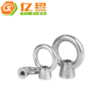 Écrou de levage à pied haut de type japonais / Écrou annulaire triangulaire / Boulon de levage en acier inoxydable 304