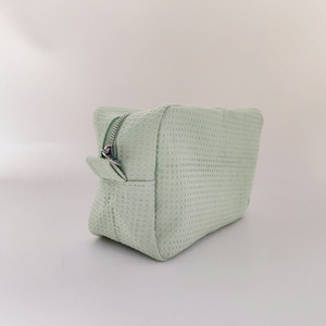 25pcs GA Waffle Weave Toiletry <strong>Bag</strong> New Colors Waffle Plaid Makeup <strong>Bag</strong> US Local Blanks <strong>Cosmetic</strong> <strong>Bag</strong> DOM106260 - Product Image 4