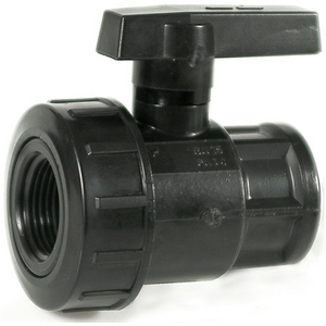 Valvola a dado singolo femmina-femmina da 1 pollice per sistemi di irrigazione - Product Image 1