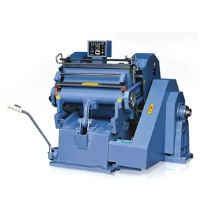 price of Cardboard and paperboard creasing and die cutting machine china supplier