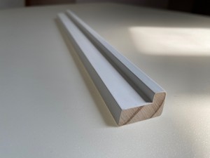 <span class=keywords><strong>2025</strong></span> phong cách mới trắng gesso tráng cửa gỗ thông khung jamb với khắc dòng trang trí đúc cho khách sạn & Bệnh viện cửa tường - Product Image 4