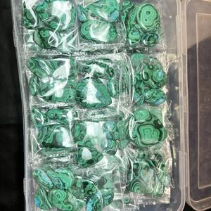 La plupart des ventes Malachite naturelle ovale ronde coupe Cabochon pierres précieuses en vrac pour la fabrication de bijoux au prix de gros - Product Image 5