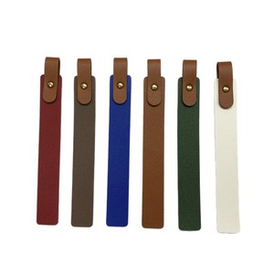 In-stock PU leather color-block <b>bookmarks</b>, long strip reading binders, Bible <b>bookmarks</b>, student stationery wholesale. - Product Image 5