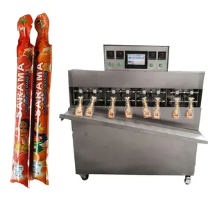 cosmetic cream tube filling and sealing machine