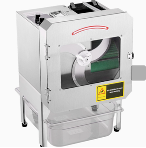Coupe-légumes automatique électrique, trancheuse à concombre, râpe à pommes <span class=keywords><strong>de</strong></span> terre, hachoir à aliments <span class=keywords><strong>en</strong></span> <span class=keywords><strong>ligne</strong></span> - Product Image 1