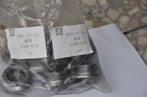 Pièces de boîte de vitesses WG200 WG180, bouchon à vis 0636 305 024, 0636305024 SP100116, pièces de machines de construction directement de l'usine - Product Image 4