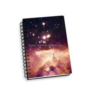 Quaderno Scolastico Formato <span class=keywords><strong>A5</strong></span> con Copertina Lenticolare 3D Design Galassia e Spazio - Product Image 2
