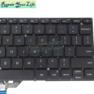 Nuevo teclado negro para ordenador portátil en inglés de EE. UU. Para Xiaomi Pro X14 RedmiBook Pro 14 XMA2006 <span class=keywords><strong>XMA</strong></span> 2006 teclado Original - Product Image 3