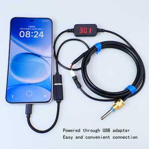 USB para Termómetro Digital de Alta Precisión con Clasificación IP66, Sonda de 300 mm, Módulo de Sensor de Temperatura Personalizable OEM - Product Image 2