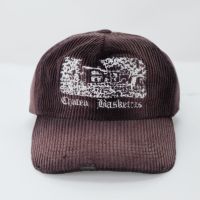 Gorra de Béisbol de Pana Estampada, Estilo Vintage, Ajustable, Unisex, Casual, Tipo Dad Hat, Gran Venta
