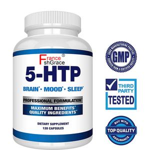 5-HTP Plus Calcio: Sientase Feliz y Positivo, Durma Fácil y Profundamente, Apoya el Estado de Ánimo Tranquilo y Relajado, 120 Cápsulas - Product Image 4