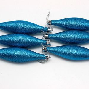 15cm Glass Personalize Baubles <b>Glitter</b> Pendant Christmas Tree Decoration Balls Ornaments - Product Image 4