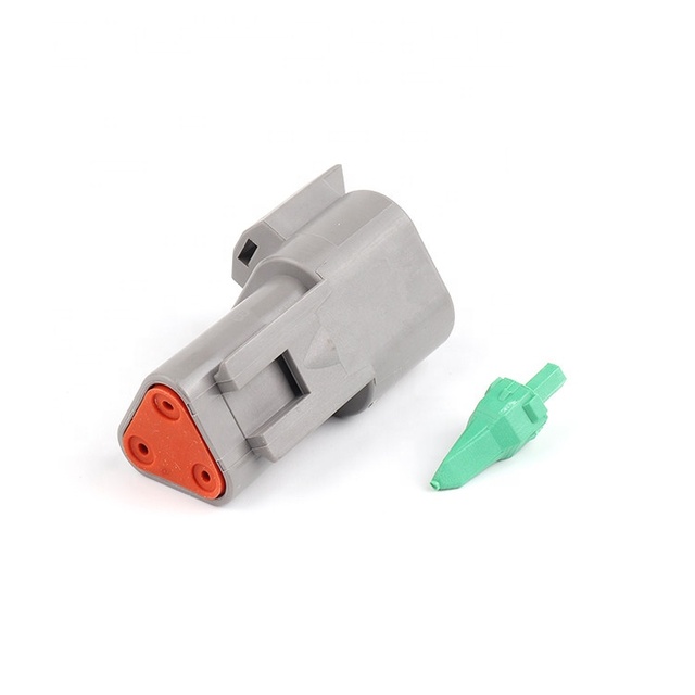 3 Pin Waterproof Connector Dt04-3p High Temperature Resistance Dt Series 3pin Male