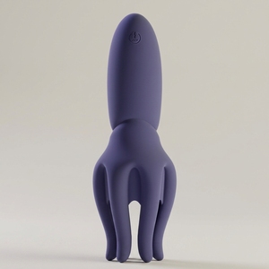Allenatore di sensibilità per il glande Octopus per <span class=keywords><strong>uomo</strong></span>, massaggiatore elettrico riscaldato per il pene, dispositivo per ritardare l'eiaculazione, colore blu discreto - Product Image 1