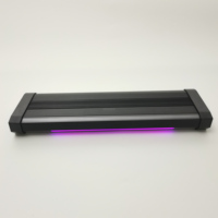 Éclairage LED moderne personnalisé pour marches de cinéma, profil en aluminium antidérapant, éclairage de nez de marche pour salle de réunion