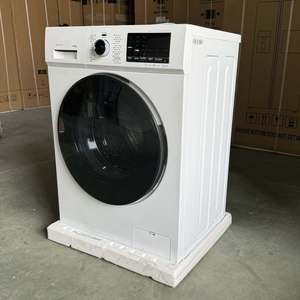 Fully Automatic 10kg White Drum Laundry Equipment Front-Load Single for Household Hotels Apartments Factories Fully Automatic Fr - Product Image 4