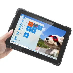 WinPad W108 공장 직매 10.1 인치 터치 스크린 산업용 태블릿 2D 바코드 스캐너 NFC 비즈니스 태블릿을 휴대하기 쉽습니다