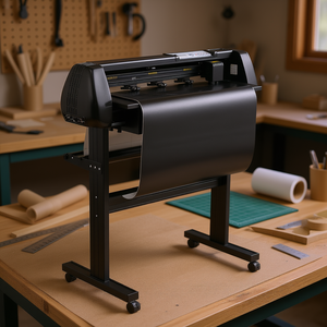 Taglierina per Vinile Signmaster 28 Pollici con Doppie Lame, Forza e Velocità Regolabili, Display LED, Forniture per Artigianato - Product Image 2