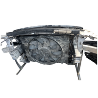 Para Mercedes Benz C-series W205 parachoques original de segunda mano con rejilla, utilizado para kit de carrocería parachoques de coche 2019-2022