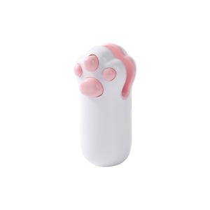 Magnetic <b>Mini</b> Cat Paw Sealer For Food <b>Bags</b> Snacks Sealing Tool Compact Design White Pink <b>Black</b> Pink Manual USB Powered - Product Image 5