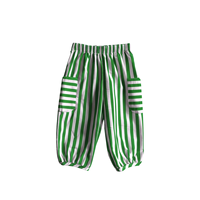 Pantalons assortis pour la famille, vêtements pour enfants, printemps et automne, combinaison pour bébé, pantalon rayé tissé pour bébé, pantalon parent-enfant
