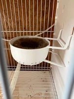 Nid de reproduction pour canaris de style européen, boîte de nidification en feutre de fibres plastiques chaudes pour pinsons, oiseaux chanteurs, petits oiseaux