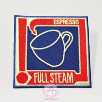 Support thermoscellé Motif individualisé Patch de broderie Crochet et boucle à repasser à coudre Écologique