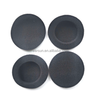 Bantalan Telinga Busa Pengganti, Headphone Earphone Headset Penutup Spons Sekali Pakai (45Mm-1.8 ") 4 Pasang