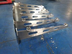 Vidrio seguro <span class=keywords><strong>Balcón</strong></span> Escalera de acero inoxidable <span class=keywords><strong>Barandilla</strong></span> Balaustrada Pasamanos Poste <span class=keywords><strong>Toldo</strong></span> de vidrio Abrazadera Accesorios - Product Image 3