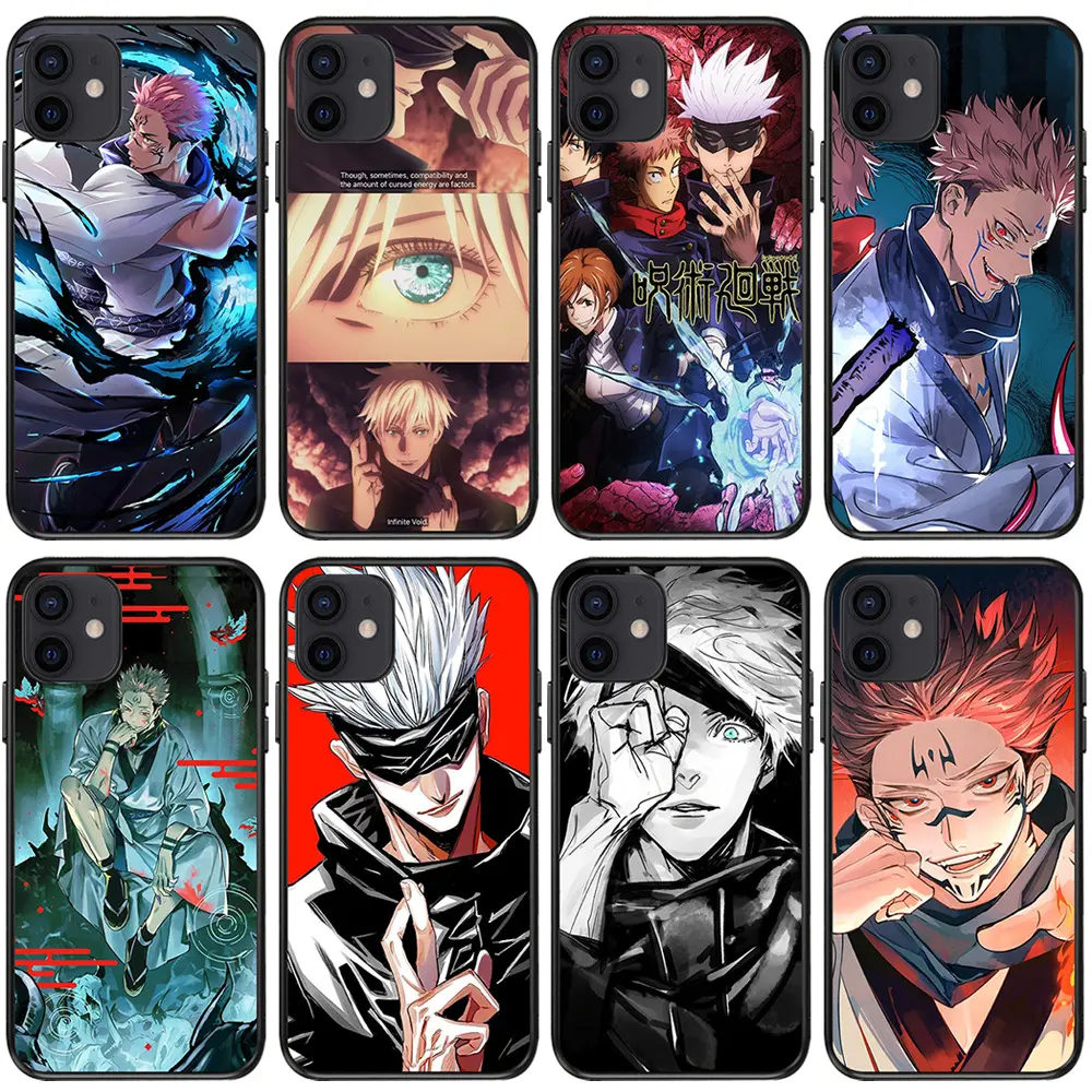 Hot Sell Anime Characters Painted Design Rubber TPU+PC Mobile Phone Case For iPhone 13 11Pro 12 13Pro Max Cover