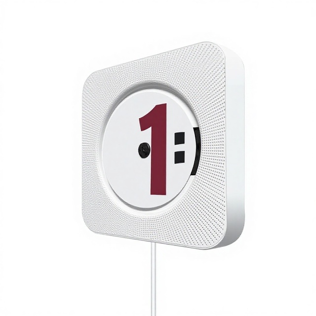 Independent Station TikTok Explosive Home Wall Hanging Mini CD Player Portable Lightweight English Listening Rereading ABS 5W