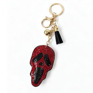 Nuevo Llavero de Halloween con Diamantes de Imitación, Colgante de Calabaza Fantasma para Bolso, Borla, Regalo para Mujer, Venta al por Mayor - Product Image 6