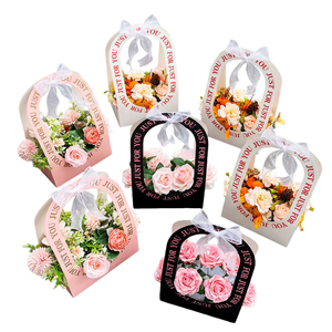 Bolsa de Regalo para Flores, Suministros para Floristería, Bolsa para Envolver Ramos, Cesta de Flores, Caja de Embalaje de Papel para Arreglos Florales - Product Image 4