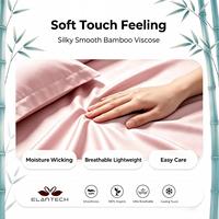 Ensemble de literie 100% bambou 300tc, housse de couette rafraîchissante, écologique et biologique pour un usage domestique, ensemble de draps