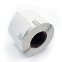 Étiquette thermique adhésive semi-brillante 60x40mm, noyau en carton, vierge, impression directe, pour utilisation en supermarché