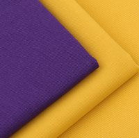 EN STOCK Tissu sergé épais 100% Coton, 290 g/m² Teinture réactive complète, Tissu sergé 16*10 pour vêtements décontractés