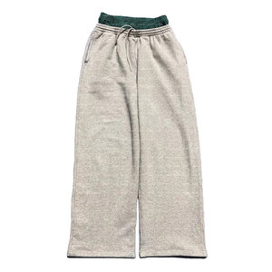 Black Solid Color Plain <b>Men</b> Double Waist Trouser <b>Pants</b> High Quality made Customized Trousers <b>Pants</b> - Product Image 3