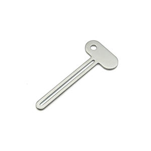 Pinza metálica Yuechuangcheng para tinte de cabello, 79 mm, 2 mm de grosor, para peinado y herramienta para exprimir pasta de dientes - Product Image 3