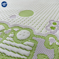 Gran oferta, Funda de colchón de tela decorativa con patrón de oso bonito, funda de almohada de tela de aire, tela Jacquard para niños