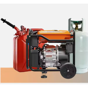 도매 이중 연료 220v 발전기 휴대용 발전기 5000 와트 천연 가스 또는 가솔린 전원 전기 시동 백업 - Product Image 2