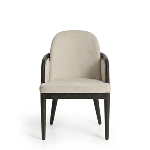 Modern Luxury Premium Commercial Restaurant <b>Chair</b> Upholstered Wicker Woven <b>Back</b> Side Dining Seating Cafe Use Furniture - Product Image 1