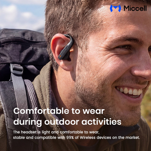 Audífonos Miccell OWS Intrauditivos, Mini Audífonos Inalámbricos 6.0BT para Juegos con Estuche para iPhone, <span class=keywords><strong>Xiaomi</strong></span>, Huawei - Product Image 4