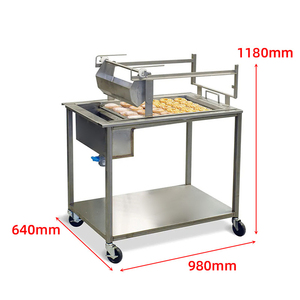 In vendita macchina per ciambelle completamente automatica QDMECH scelta popolare per glassa e glassa al cioccolato in diversi gusti - Product Image 2