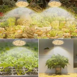 E27 Full Spectrum Samsung Grow Light Hydroponics Grow 25W With UV Led Plant Light Bulb