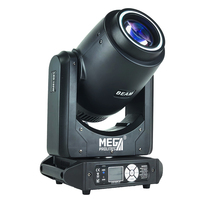 Projecteur de scène professionnel 150W à tête mobile, effet faisceau LED, spot, wash, lumière DJ disco