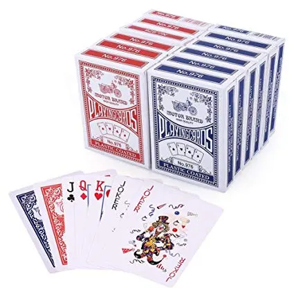 Benutzerdefinierte spielkarte deck druck poker papier spiele karte poker karten für erwachsene