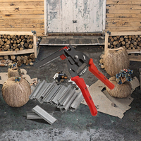 Nouvelles pinces à anneaux pour grillage métallique, clôture, cage à poulets, lapins, oiseaux, gabion, sertissage - pour usage domestique