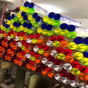 Hot Bán Thanh Trong Suốt Rõ Ràng <span class=keywords><strong>PMMA</strong></span> Acrylic Rod Màu Trong Suốt Rõ Ràng Xi Lanh Acrylic Dính Thông Tư Với Trang Trí 10-300Mm - Product Image 6